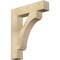 Ekena Millwork Legacy Block Rough Sawn Bracket, Douglas Fir, 4"W x 20"D x 24"H BKT04X20X24LEC05RDF - alternate 1